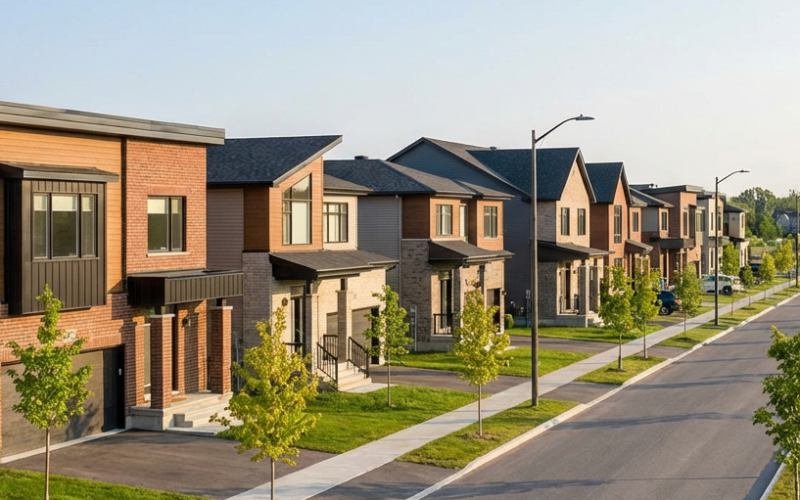 Riverside South Neighborhood Streetscape