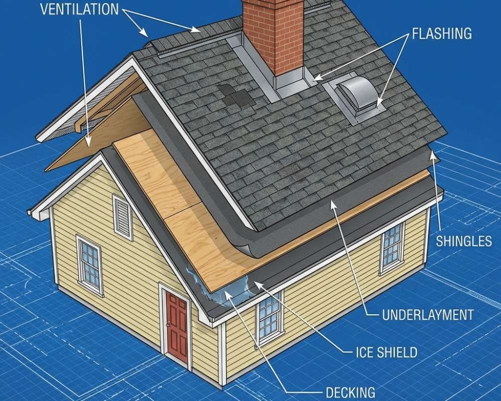 Roofing System Diagram