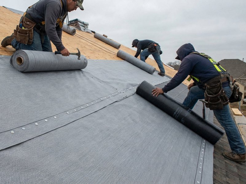 Underlayment Layer Cross-Section Diagram